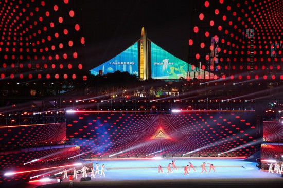   11月9日，儀式現(xiàn)場(chǎng)。新華社記者 劉大偉 攝